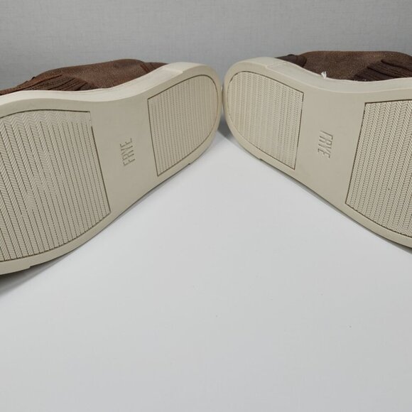 Frye Shoes Ivy Gore Slip on Shoes Women's Size 8M Chocolate Brown - Picture 10 of 11